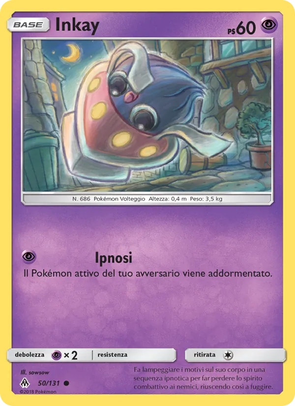 Inkay Apocalisse Di Luce 50/131