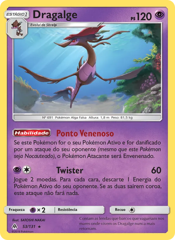 Dragalge Luz Proibida 53/131