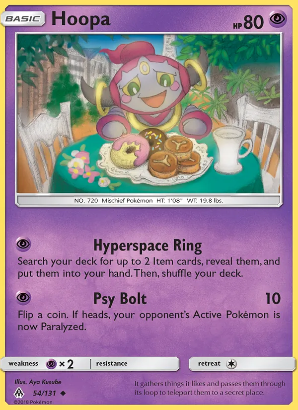 Hoopa Forbidden Light 54/131