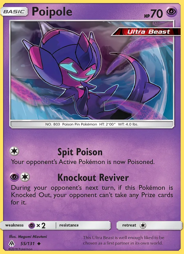 Poipole Forbidden Light 55/131