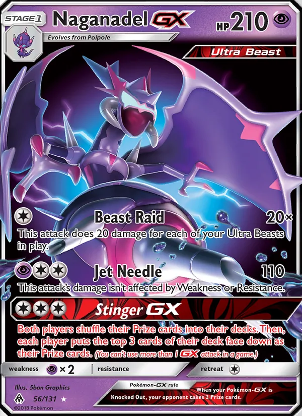 Naganadel GX Forbidden Light 56/131