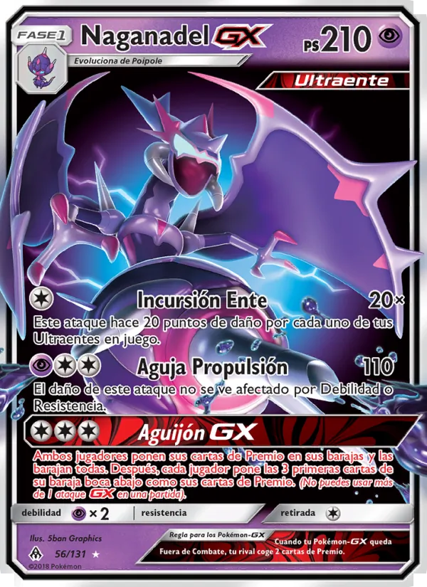 Naganadel GX Luz Prohibida 56/131