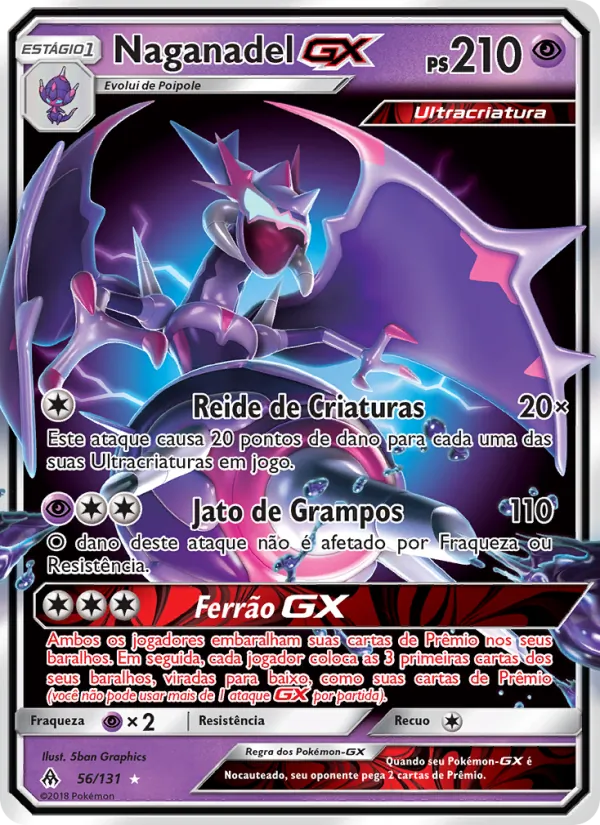 Naganadel GX Luz Proibida 56/131