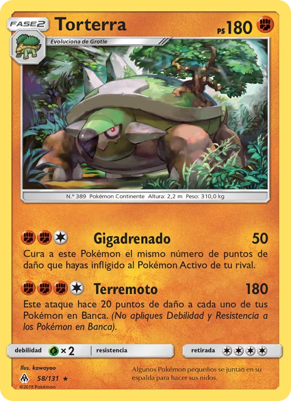 Torterra Luz Prohibida 58/131
