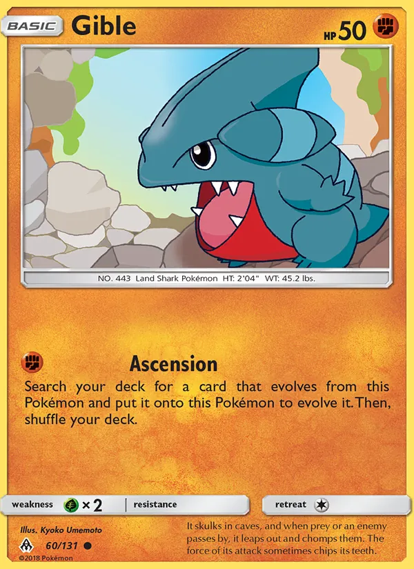 Gible Forbidden Light 60/131