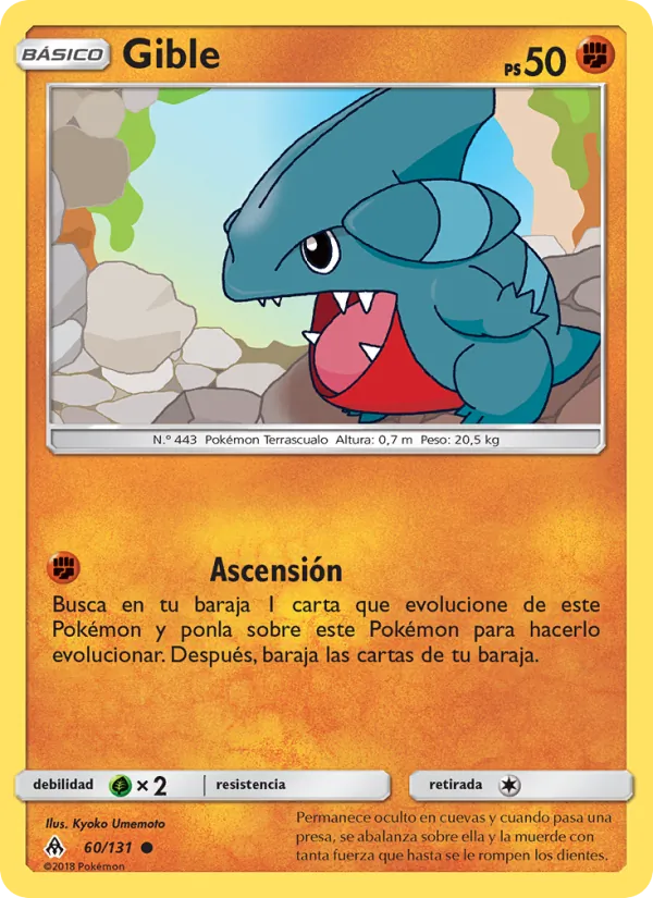 Gible Luz Prohibida 60/131