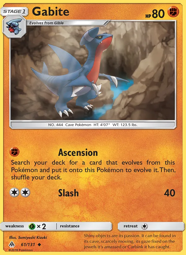 Gabite Forbidden Light 61/131