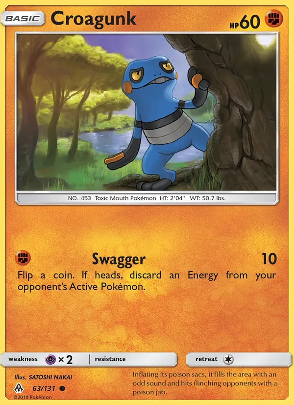 Croagunk Forbidden Light 63/131