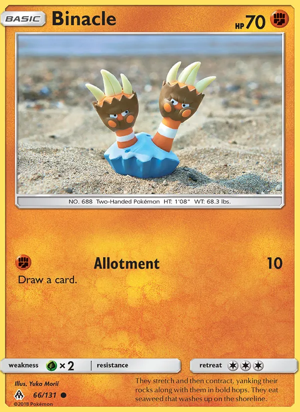 Binacle Forbidden Light 66/131