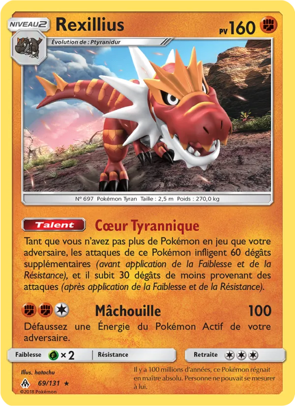 Rexillius Lumière Interdite 69/131