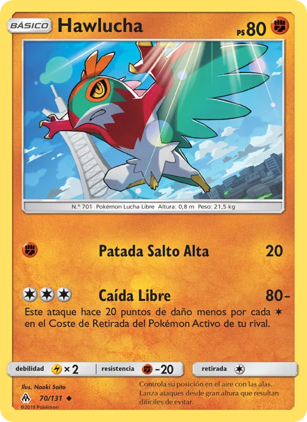 Hawlucha Luz Prohibida 70/131
