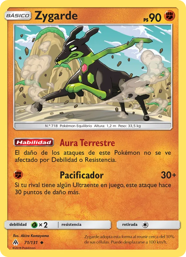Zygarde Luz Prohibida 71/131