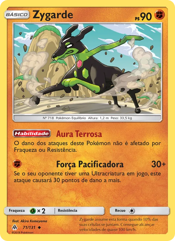 Zygarde Luz Proibida 71/131