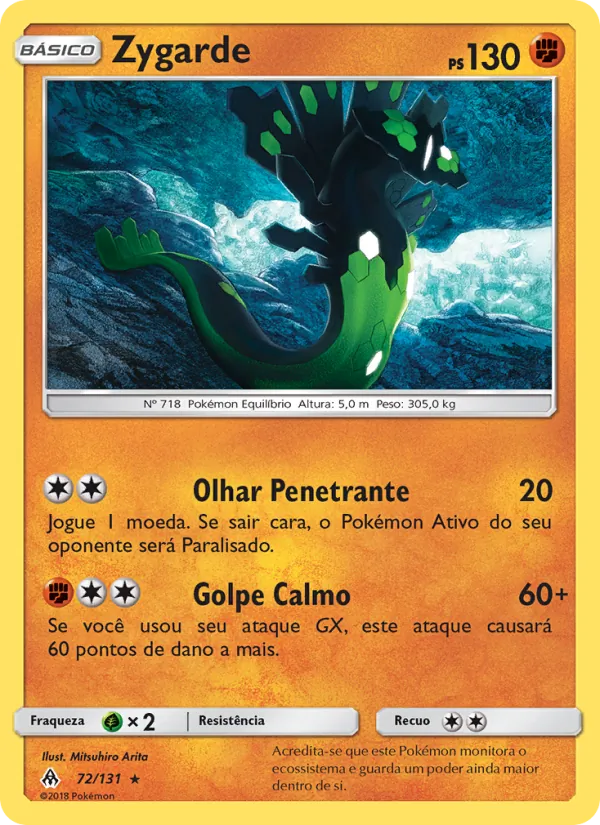 Zygarde Luz Proibida 72/131
