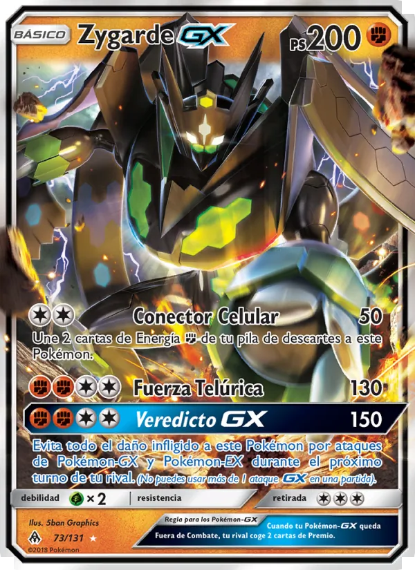 Zygarde GX Luz Prohibida 73/131
