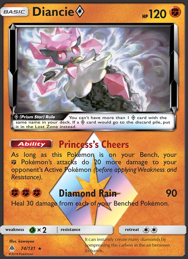 Diancie ◇ Forbidden Light 74/131