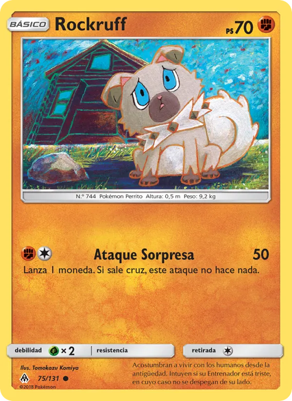 Rockruff Luz Prohibida 75/131