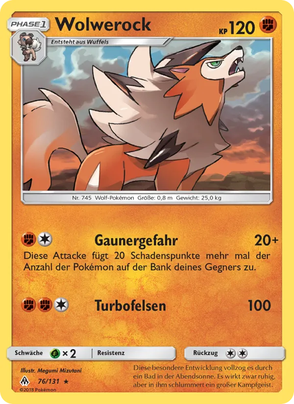 Wolwerock Grauen Der Lichtfinsternis 76/131