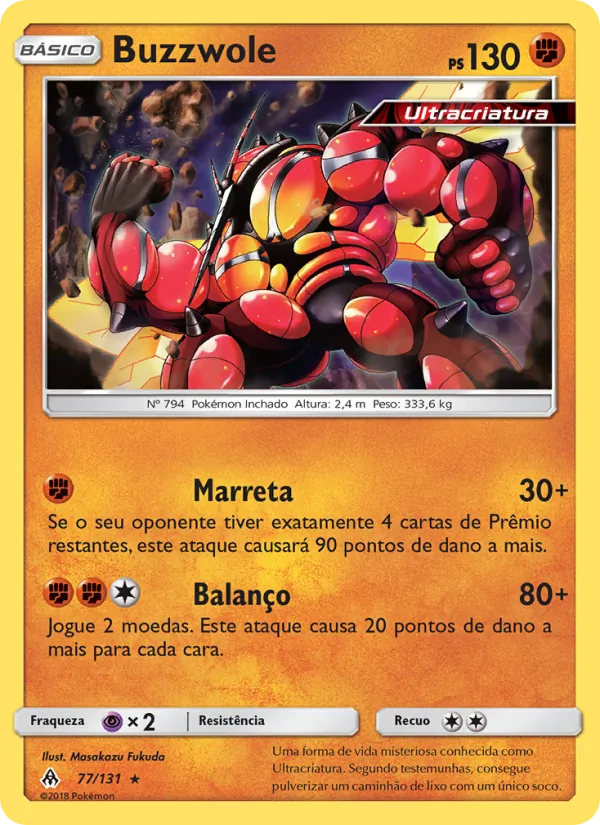 Buzzwole Luz Proibida 77/131
