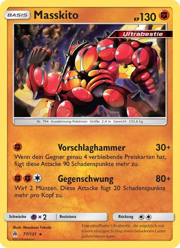 Masskito Grauen Der Lichtfinsternis 77/131