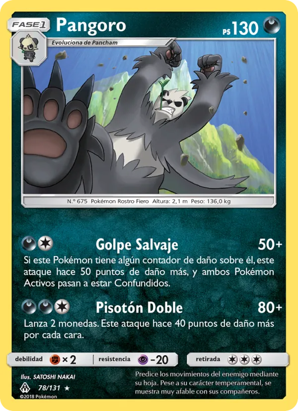 Pangoro Luz Prohibida 78/131