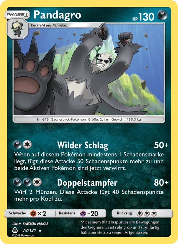 Pandagro Grauen Der Lichtfinsternis 78/131