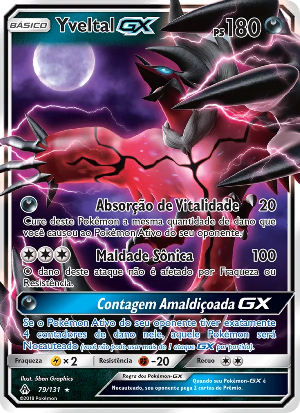 Yveltal GX Luz Proibida 79/131