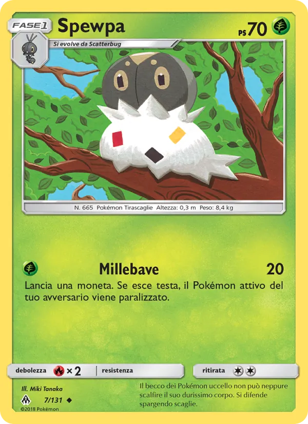 Spewpa Apocalisse Di Luce 7/131