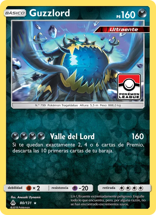 Guzzlord Luz Prohibida 80/131