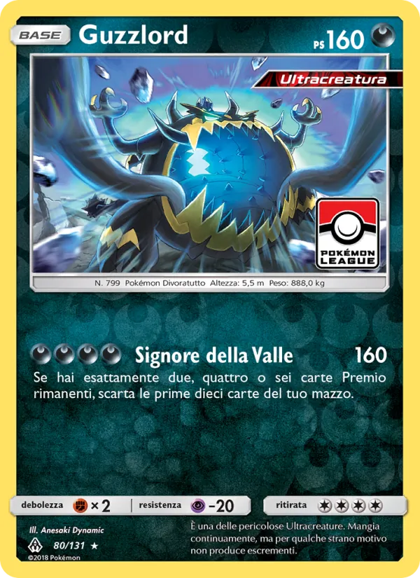 Guzzlord Apocalisse Di Luce 80/131