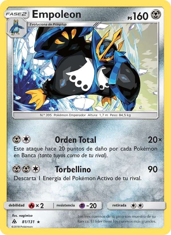 Empoleon Luz Prohibida 81/131