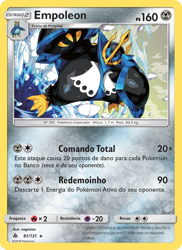 Empoleon Luz Proibida 81/131