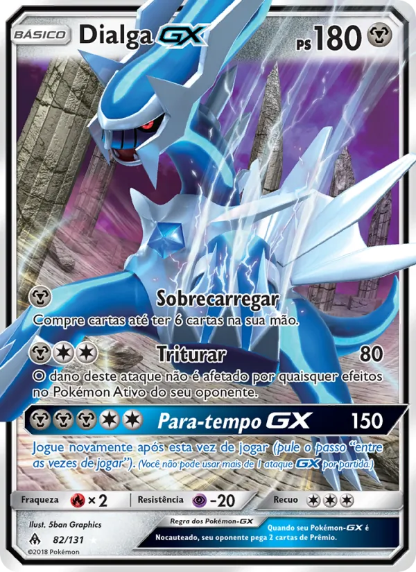 Dialga GX Luz Proibida 82/131