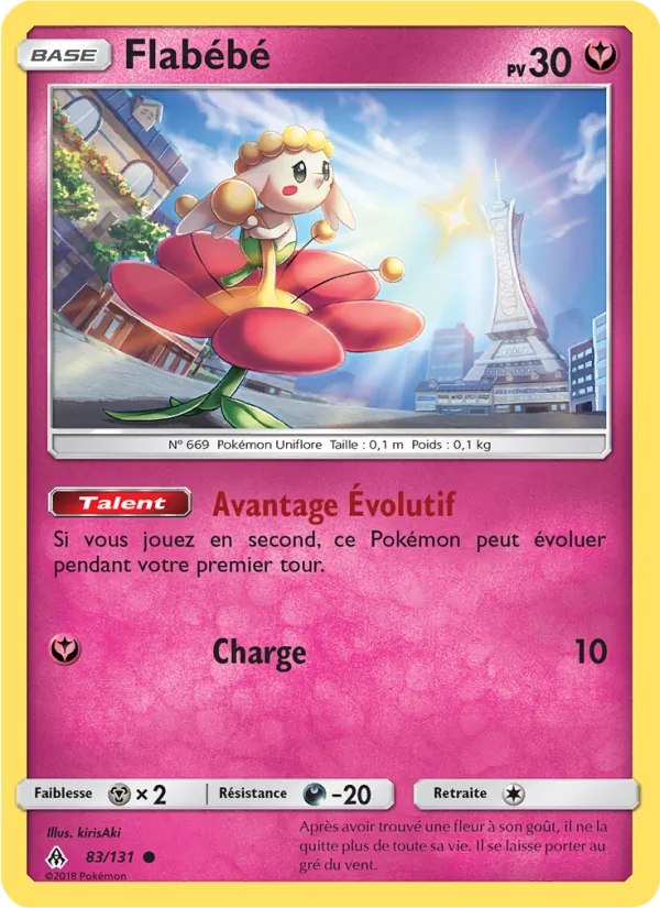 Flabébé Lumière Interdite 83/131