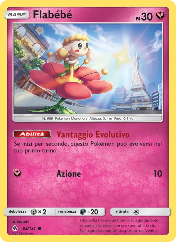 Flabébé Apocalisse Di Luce 83/131