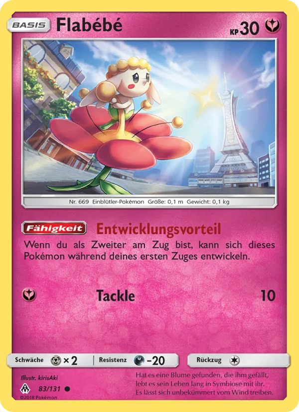 Flabébé Grauen Der Lichtfinsternis 83/131