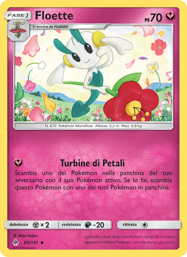 Floette Apocalisse Di Luce 85/131