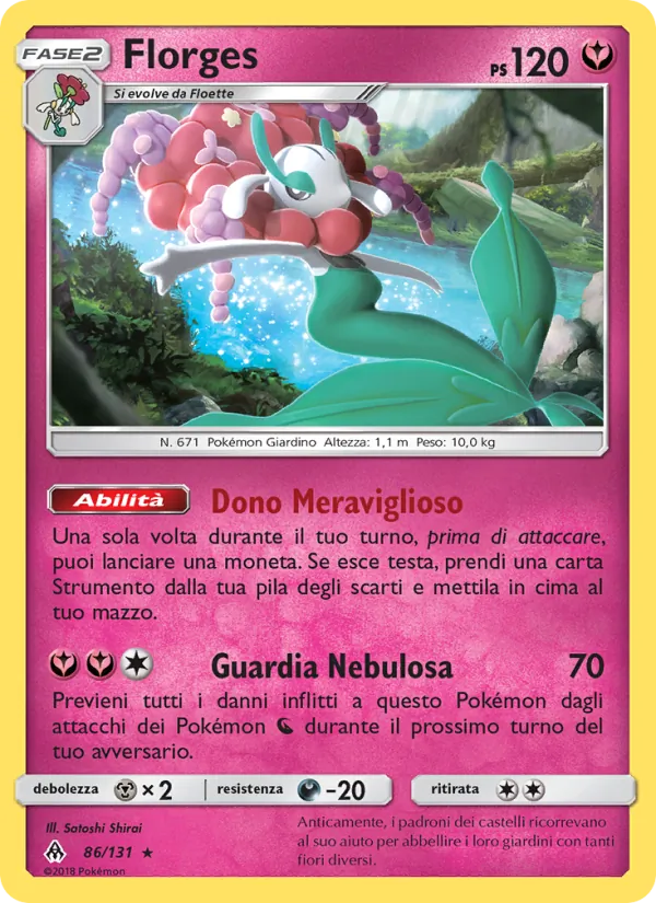 Florges Apocalisse Di Luce 86/131