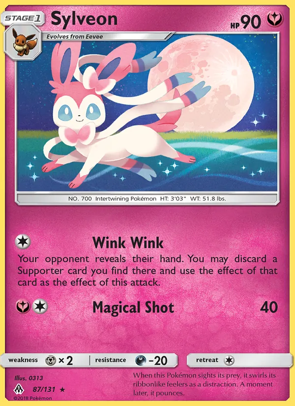 Sylveon Forbidden Light 87/131