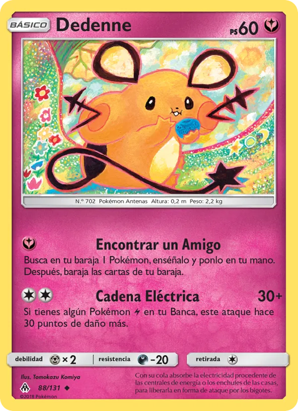 Dedenne Luz Prohibida 88/131