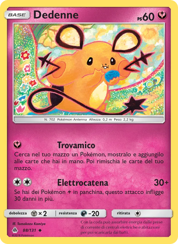 Dedenne Apocalisse Di Luce 88/131