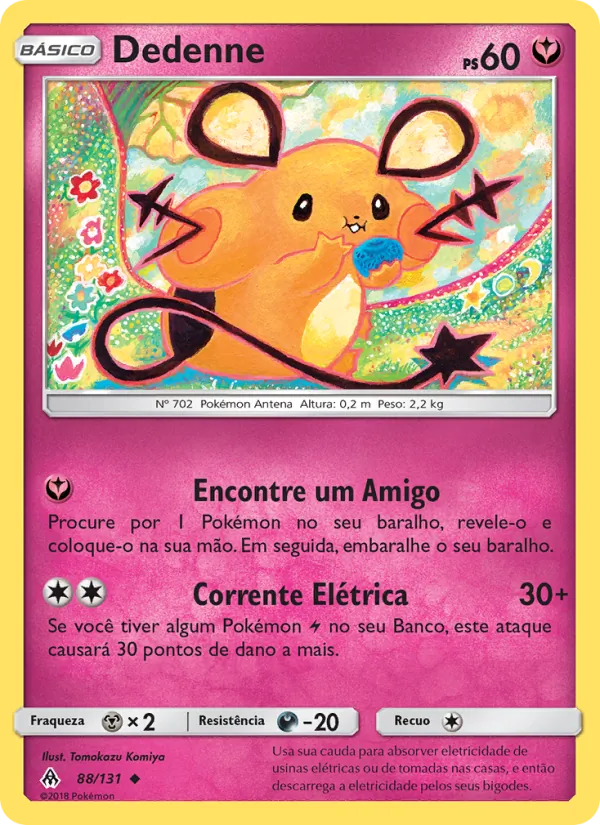 Dedenne Luz Proibida 88/131