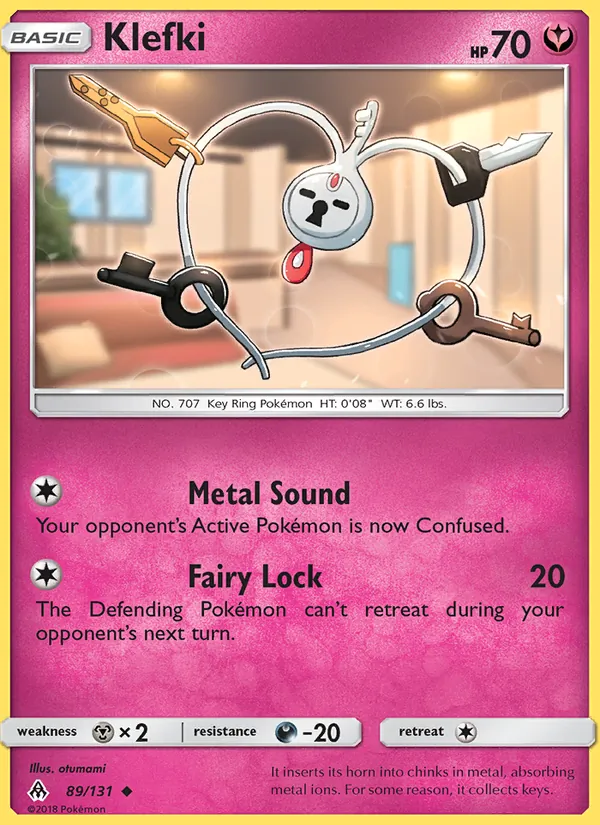 Klefki Forbidden Light 89/131