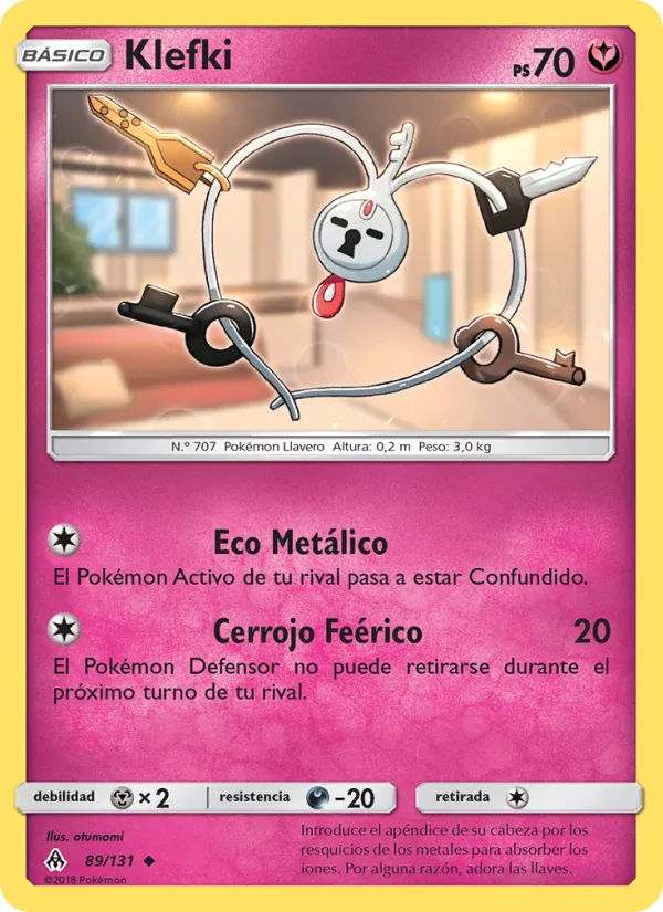 Klefki Luz Prohibida 89/131