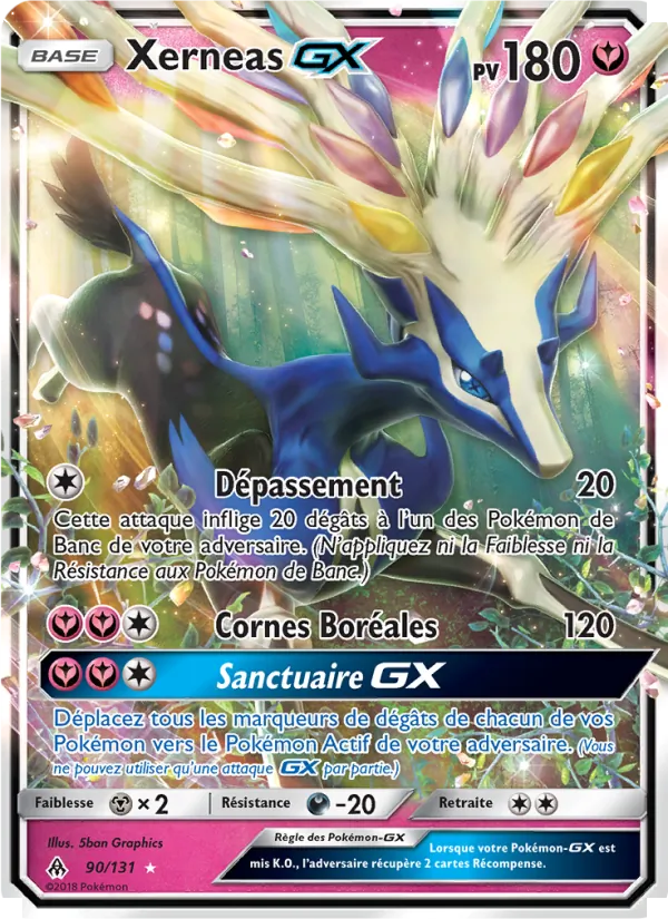 Xerneas GX Lumière Interdite 90/131