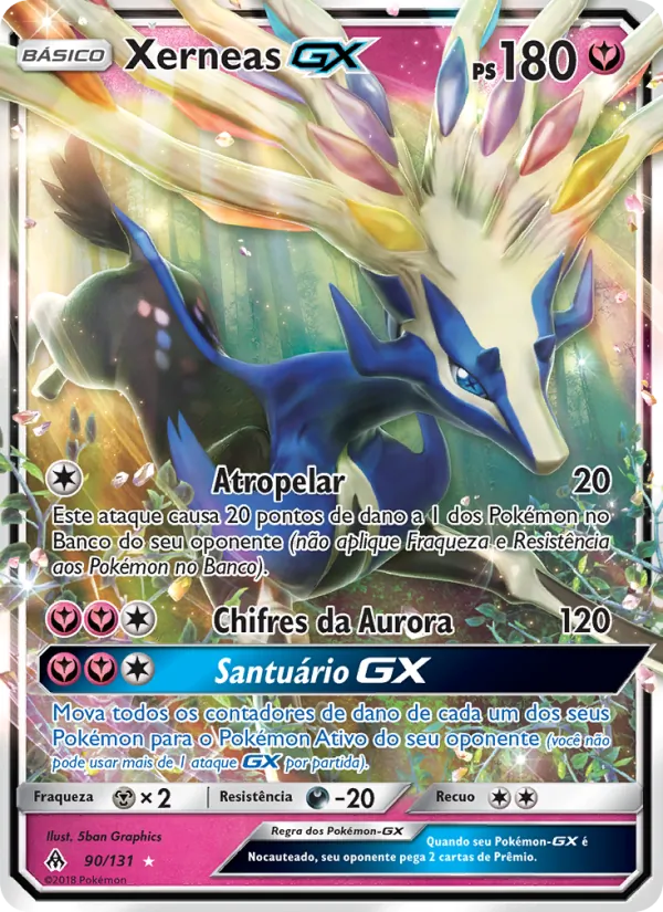 Xerneas GX Luz Proibida 90/131