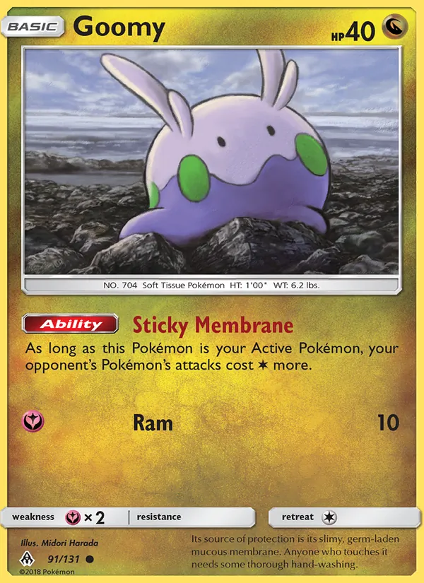 Goomy Forbidden Light 91/131
