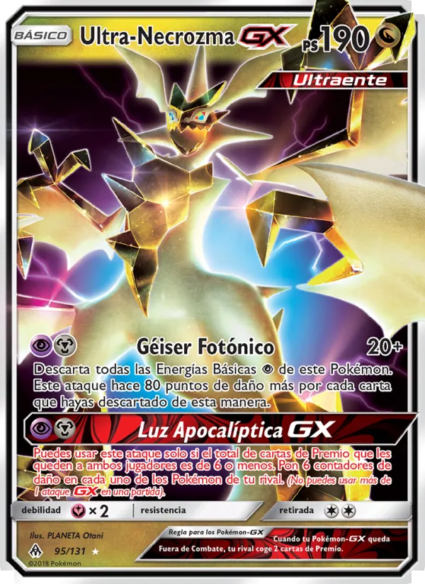 Ultra-Necrozma GX Luz Prohibida 95/131