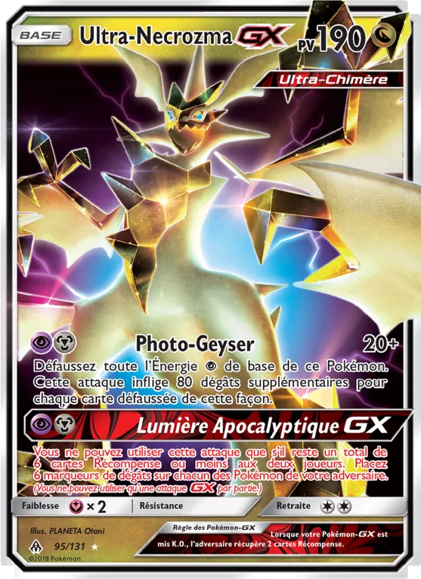 Ultra-Necrozma GX Lumière Interdite 95/131