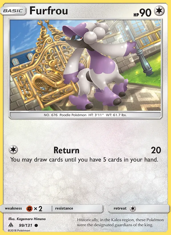 Furfrou Forbidden Light 99/131